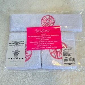NWT Lilly Pulitzer Wristband Set